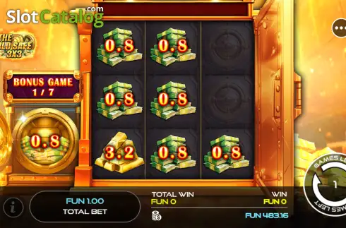 Скрин3. The Gold Safe 3x3 слот