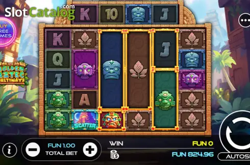 Скрин2. Golden Aztec Multiways слот