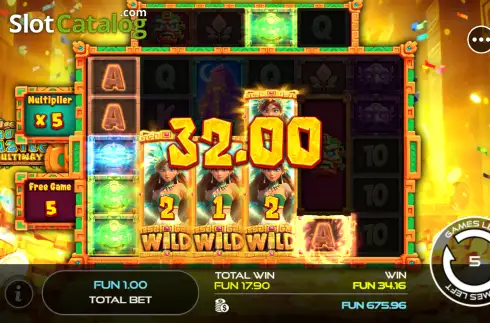 Скрин3. Golden Aztec Multiways слот