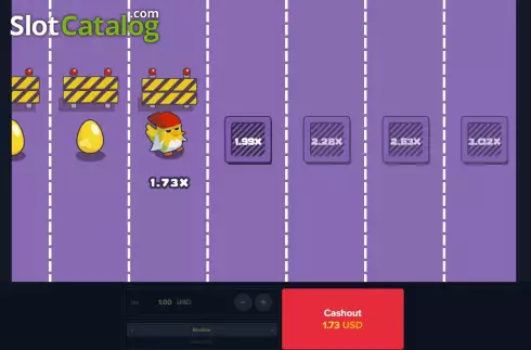 Скрин3. Chicken Cross (Upgaming) слот