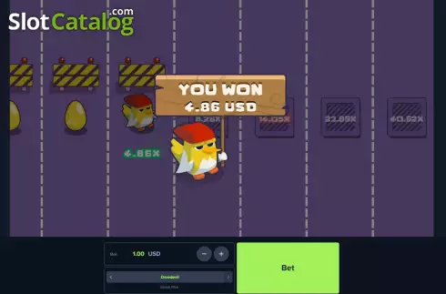 Скрин8. Chicken Cross (Upgaming) слот