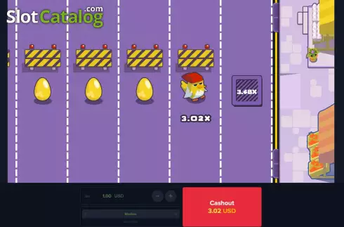 Скрин9. Chicken Cross (Upgaming) слот