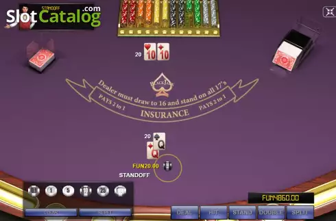 Скрин6. Blackjack Six Deck (Urgent Games) слот