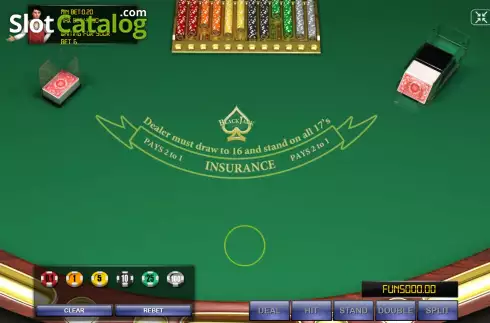 Скрин2. Blackjack Eight Deck слот