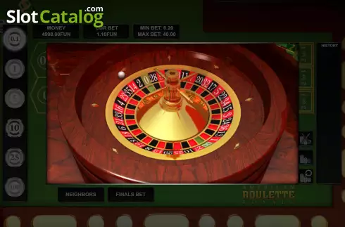 Скрин3. American Roulette (Urgent Games) слот
