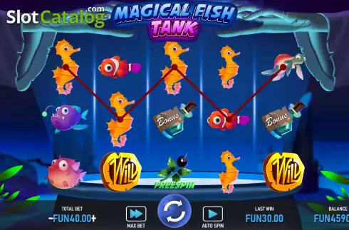 Скрин3. Magical Fish Tank слот