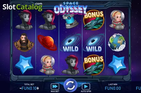 Скрин2. Space Odyssey (Urgent Games) слот