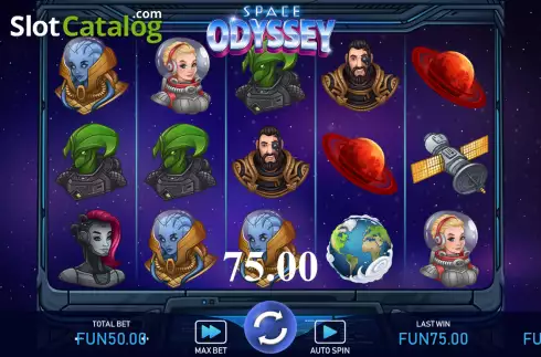 Скрин4. Space Odyssey (Urgent Games) слот