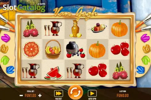 Скрин2. Van Gogh (Urgent Games) слот