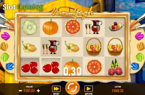 Скрин3. Van Gogh (Urgent Games) слот