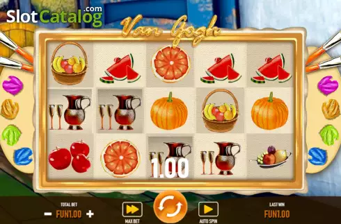 Скрин4. Van Gogh (Urgent Games) слот