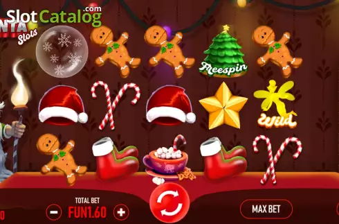 Скрин2. Santa Slots слот