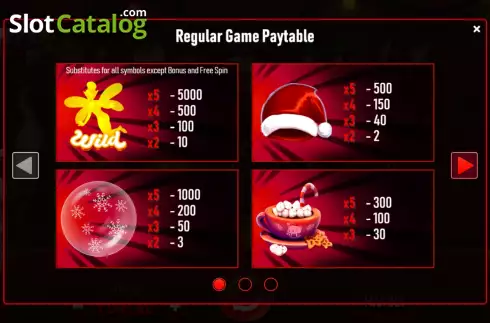 Скрин5. Santa Slots слот