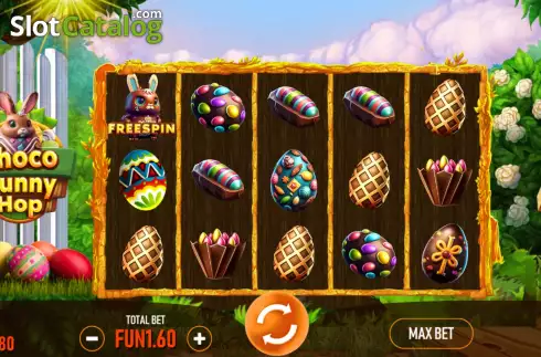 Скрин2. Choco Bunny Hop слот
