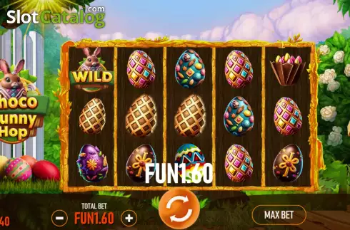 Скрин3. Choco Bunny Hop слот