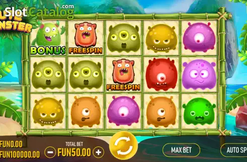 Скрин2. Cute Monster слот