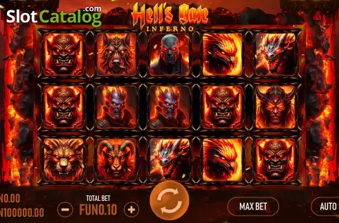 Скрин2. Hell's Gate Inferno слот