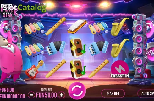 Скрин2. Super Star (Urgent Games) слот