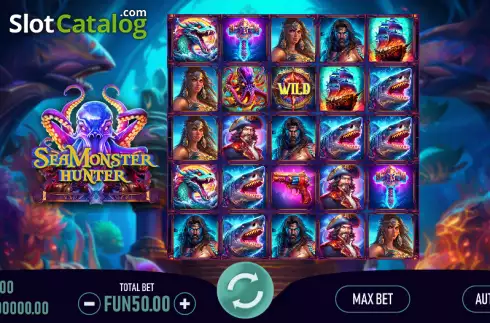 Скрин2. Sea Monster Hunter слот