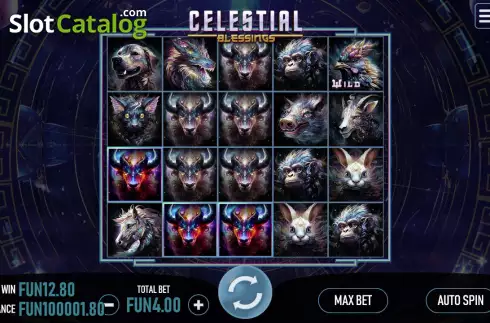 Скрин4. Celestial Blessings слот