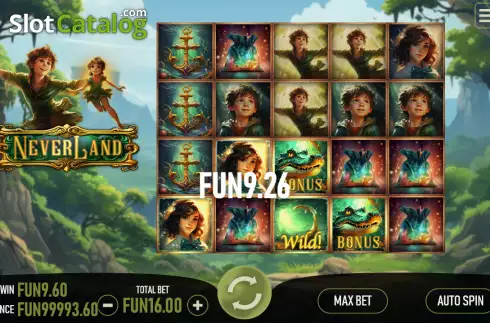 Скрин3. Neverland слот