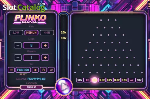 Скрин3. Plinko Mania слот