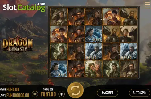 Скрин2. Dragon Dynasty (Urgent Games) слот