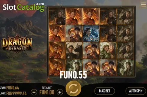 Скрин3. Dragon Dynasty (Urgent Games) слот