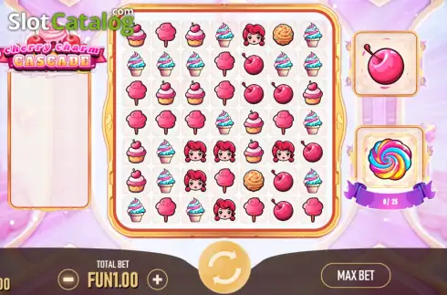 Скрин2. Cherry Charm Cascade слот