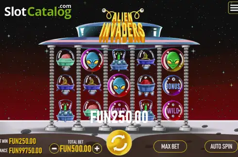 Скрин3. Alien Invaders (Urgent Games) слот