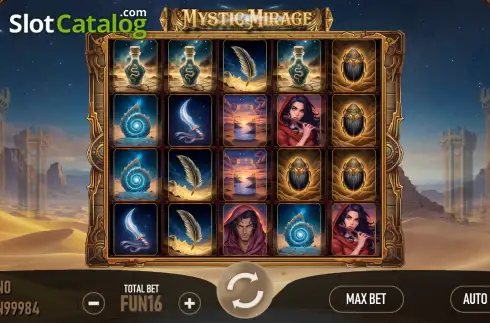 Скрин2. Mystic Mirage слот
