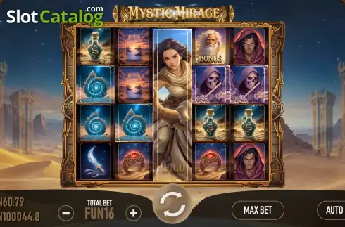 Скрин3. Mystic Mirage слот