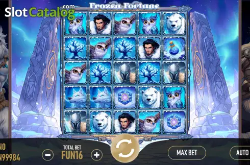 Скрин2. Frozen Fortune слот