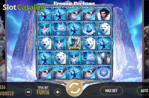 Скрин3. Frozen Fortune слот