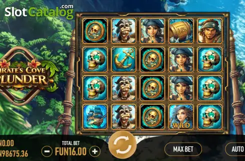 Скрин2. Pirate's Cove Plunder слот