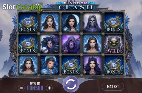 Скрин2. Kingdom Clash слот