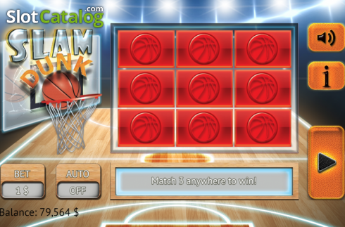 Скрин2. Slam Dunk слот