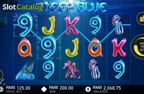 Скрин4. Deep Blue (GamePlay) слот