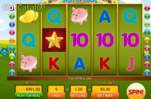 Скрин2. Sign of Luck слот