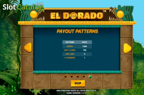 Скрин9. El Dorado (Vibra Gaming) слот