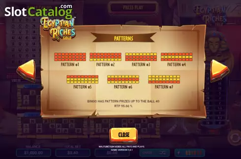 Скрин5. Egyptian Riches Gold слот