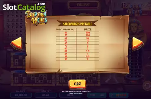 Скрин7. Egyptian Riches Gold слот