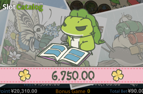 Скрин5. Travel Frog слот