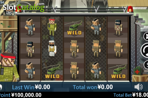 Скрин2. Military (Virtual Tech) слот