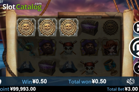 Скрин4. Pirates (Virtual Tech) слот