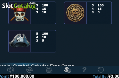Скрин9. Pirates (Virtual Tech) слот