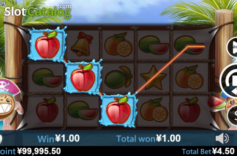 Скрин3. Tropical Island (Virtual Tech) слот