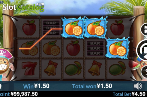 Скрин4. Tropical Island (Virtual Tech) слот