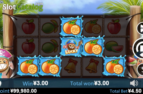 Скрин5. Tropical Island (Virtual Tech) слот