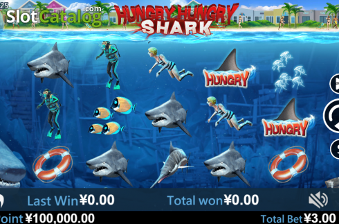 Скрин2. Hungry Hungry Shark слот